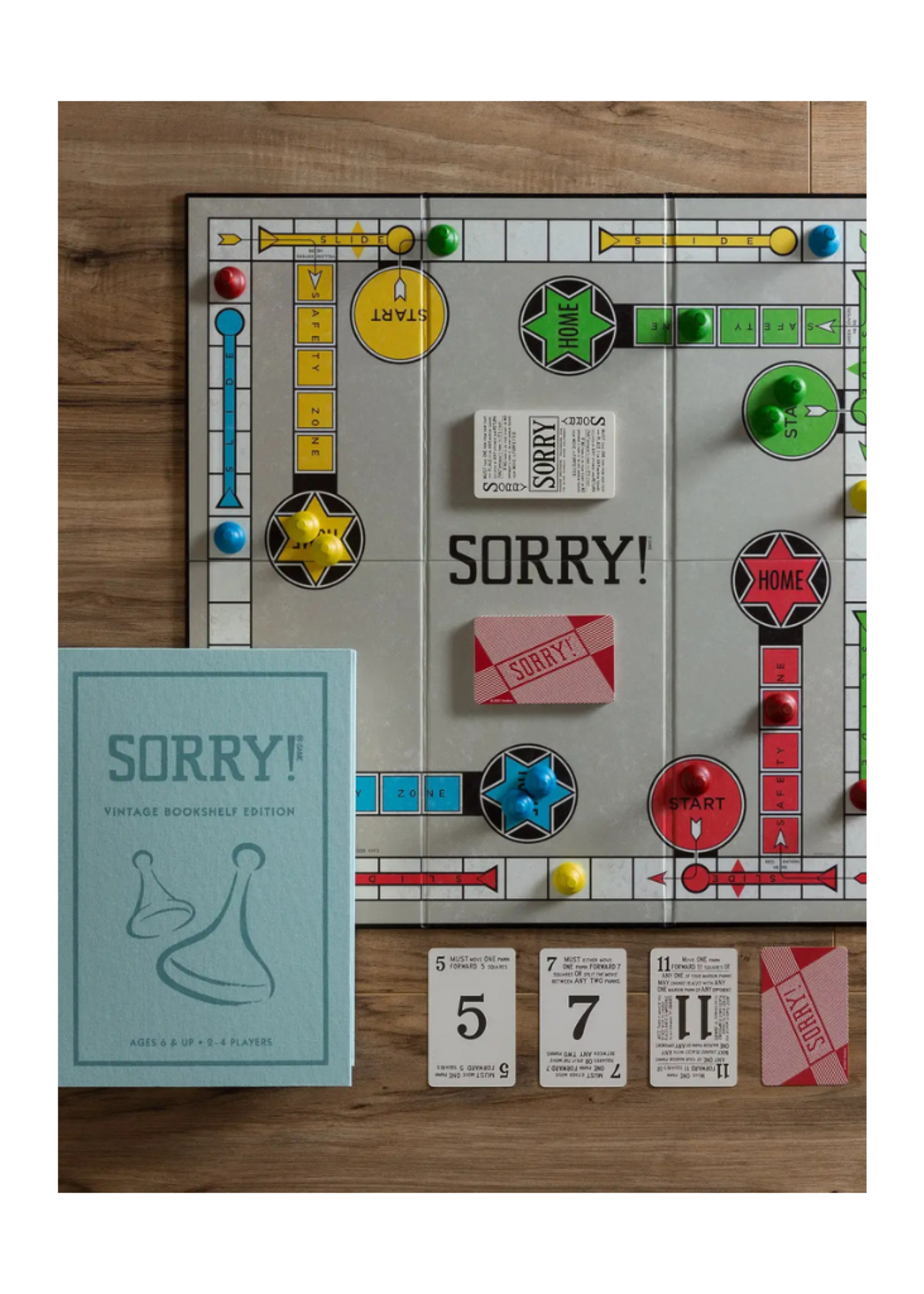 WS Game Company - Sorry! Vintage Bookshelf Edition