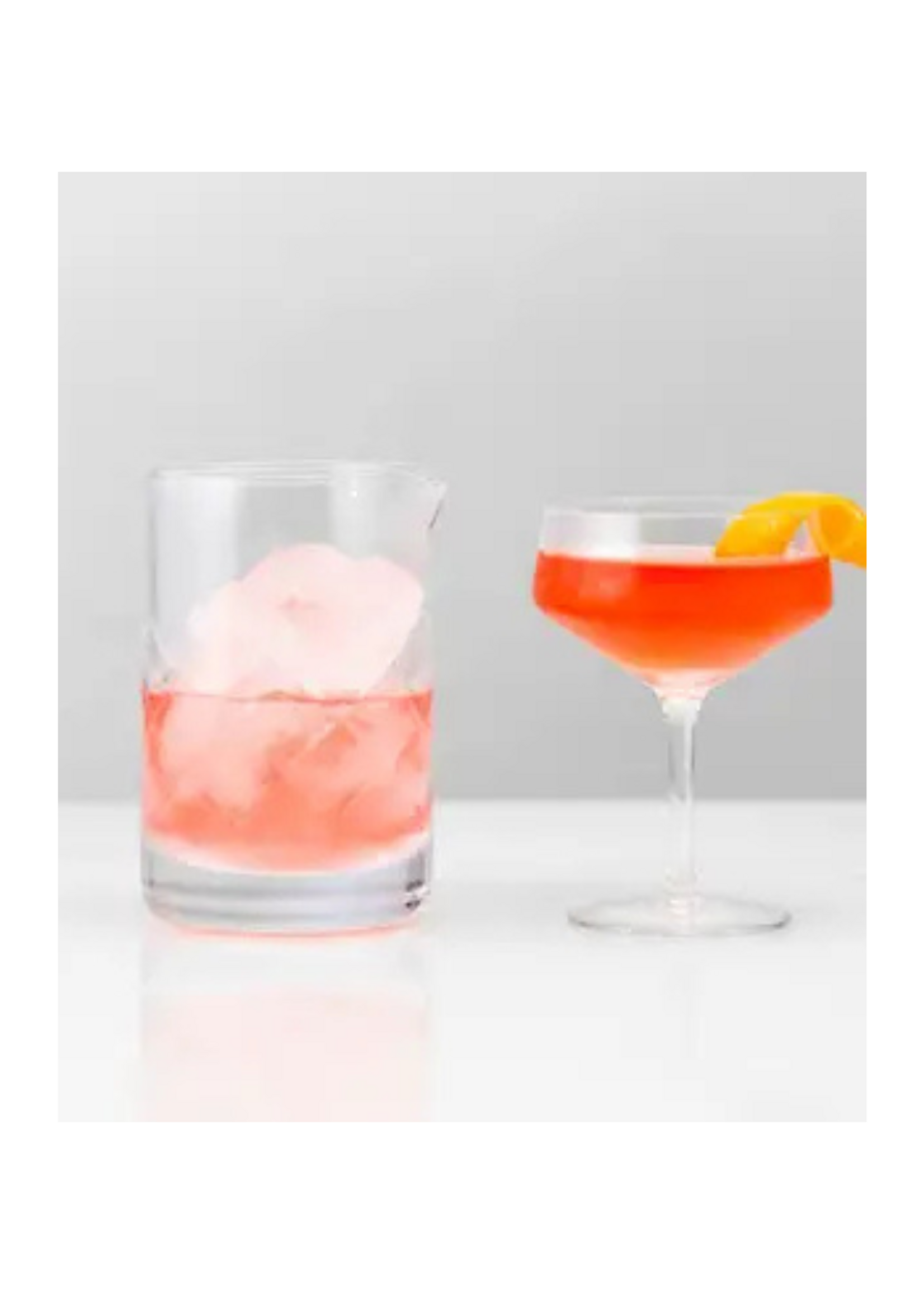A Bar Above A Bar Above l  Craft Cocktail Mixing Glass l Classic Style