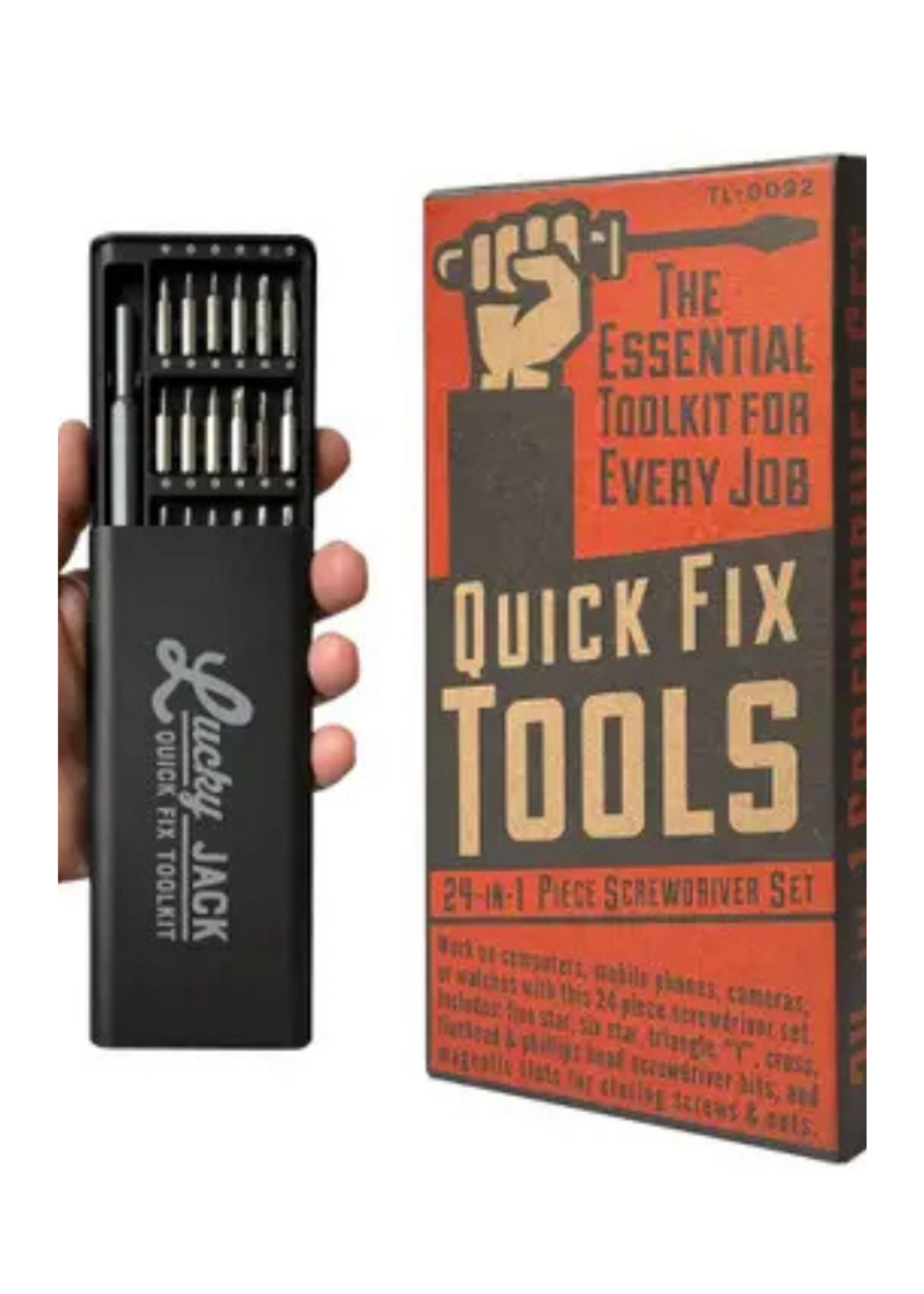 Lucky Jack -  Quick Fix Tools – 24-in-1 Screwdriver Set