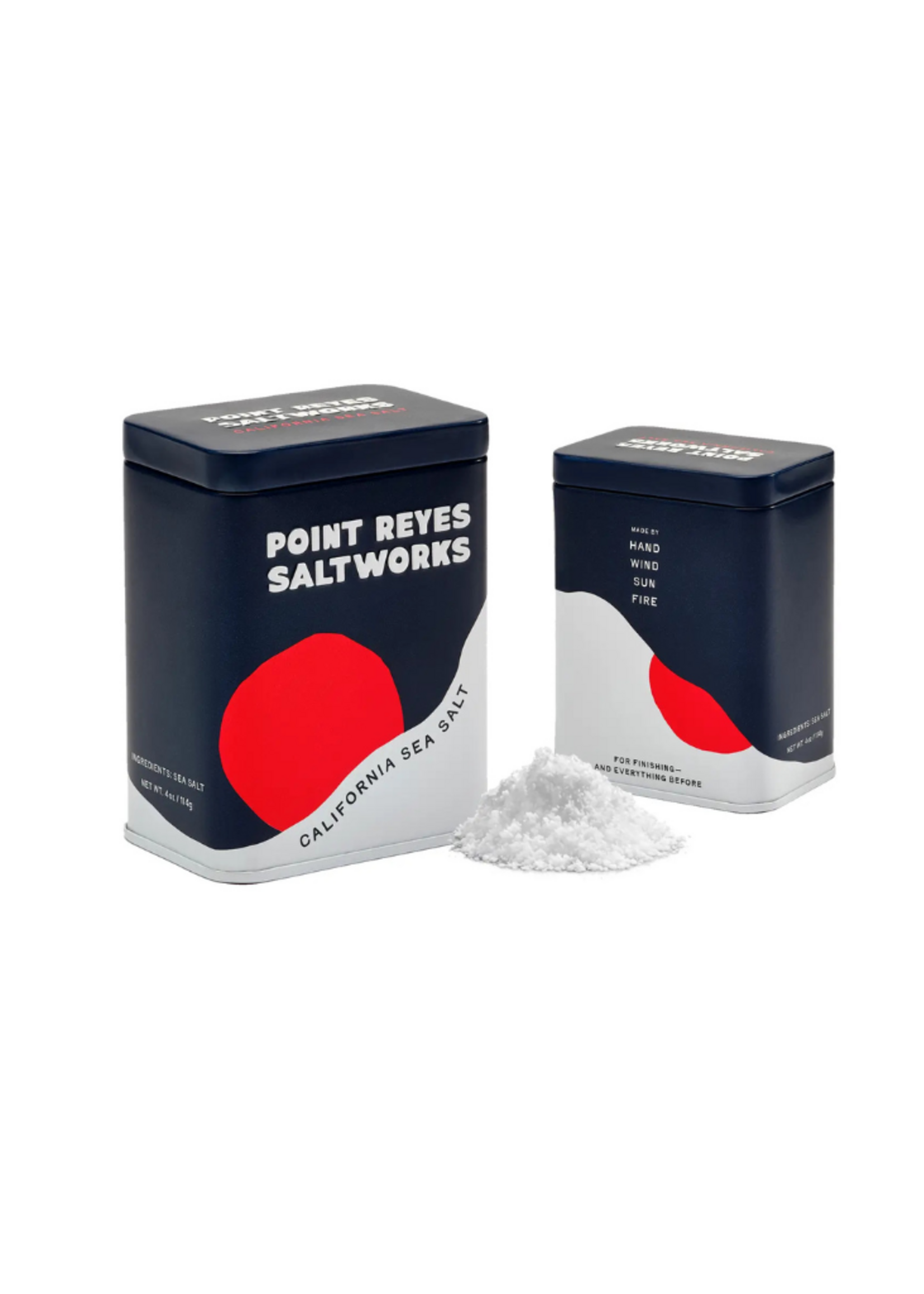 Hermit Point Reyes  Saltworks California Sea Salt | 4 oz Tin