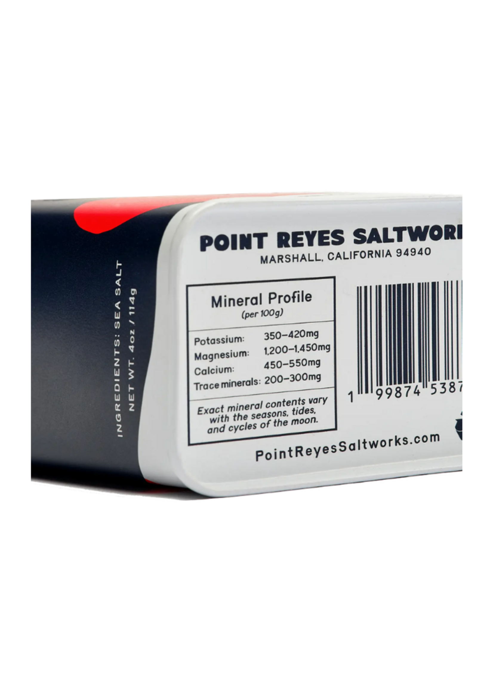 Hermit Point Reyes  Saltworks California Sea Salt | 4 oz Tin