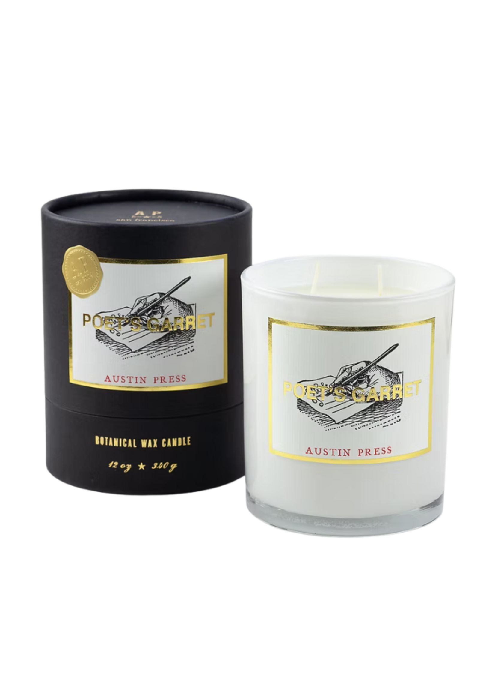 Austin Press Austin Press Poet's Garret Candle