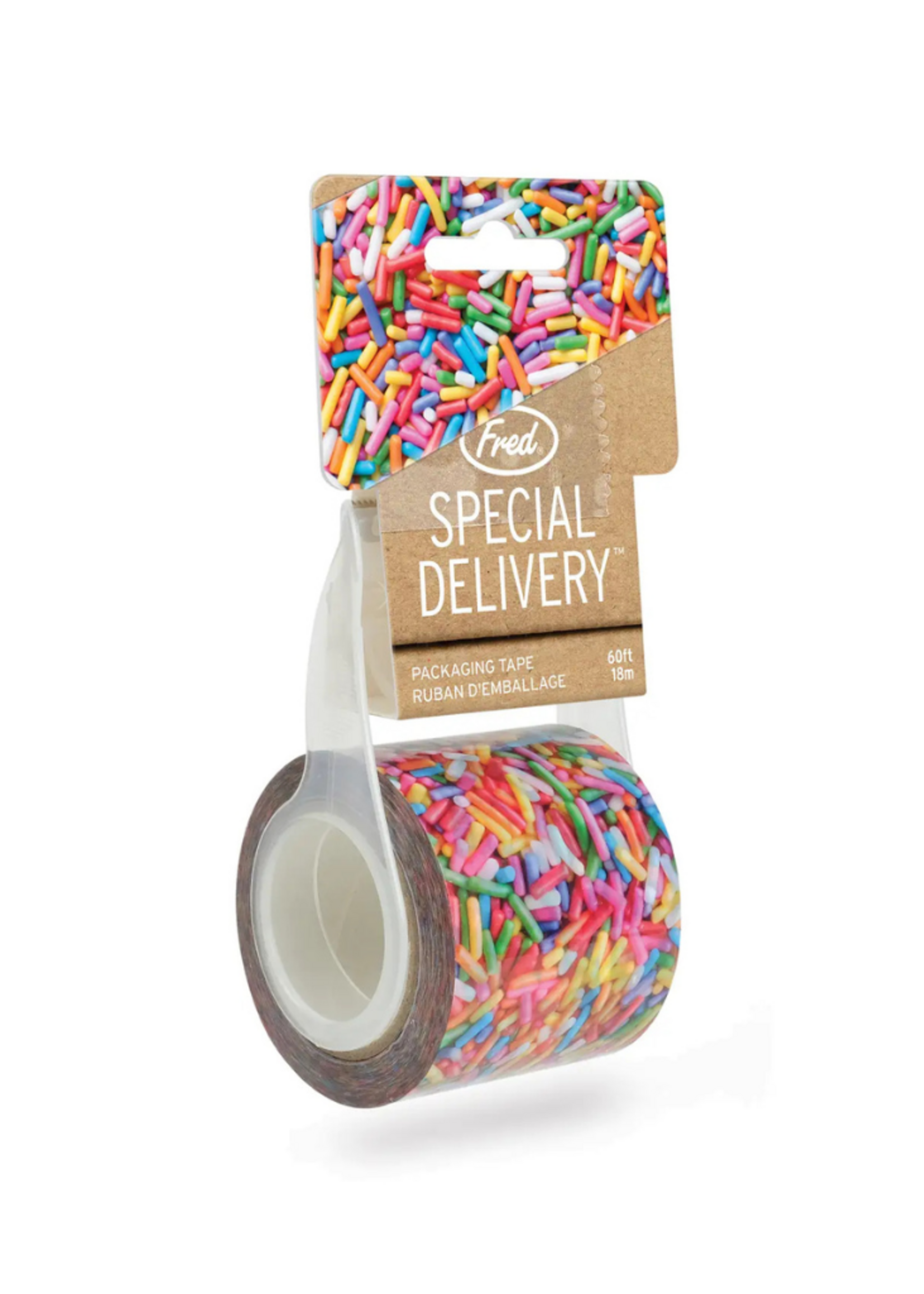 Fred Fred & Friends Special Delivery - Sprinkles - Printed Packing Tape