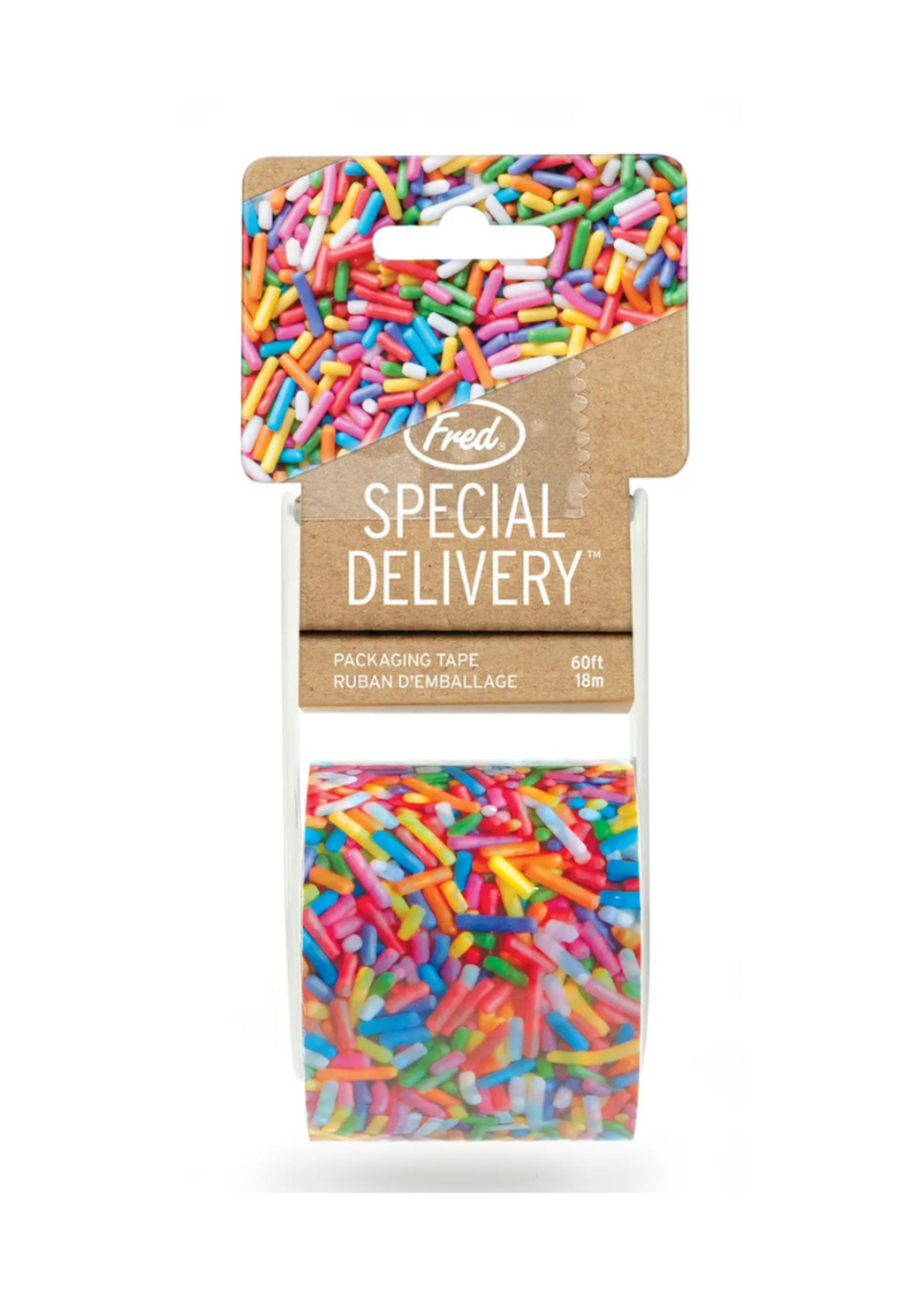 Fred Fred & Friends Special Delivery - Sprinkles - Printed Packing Tape