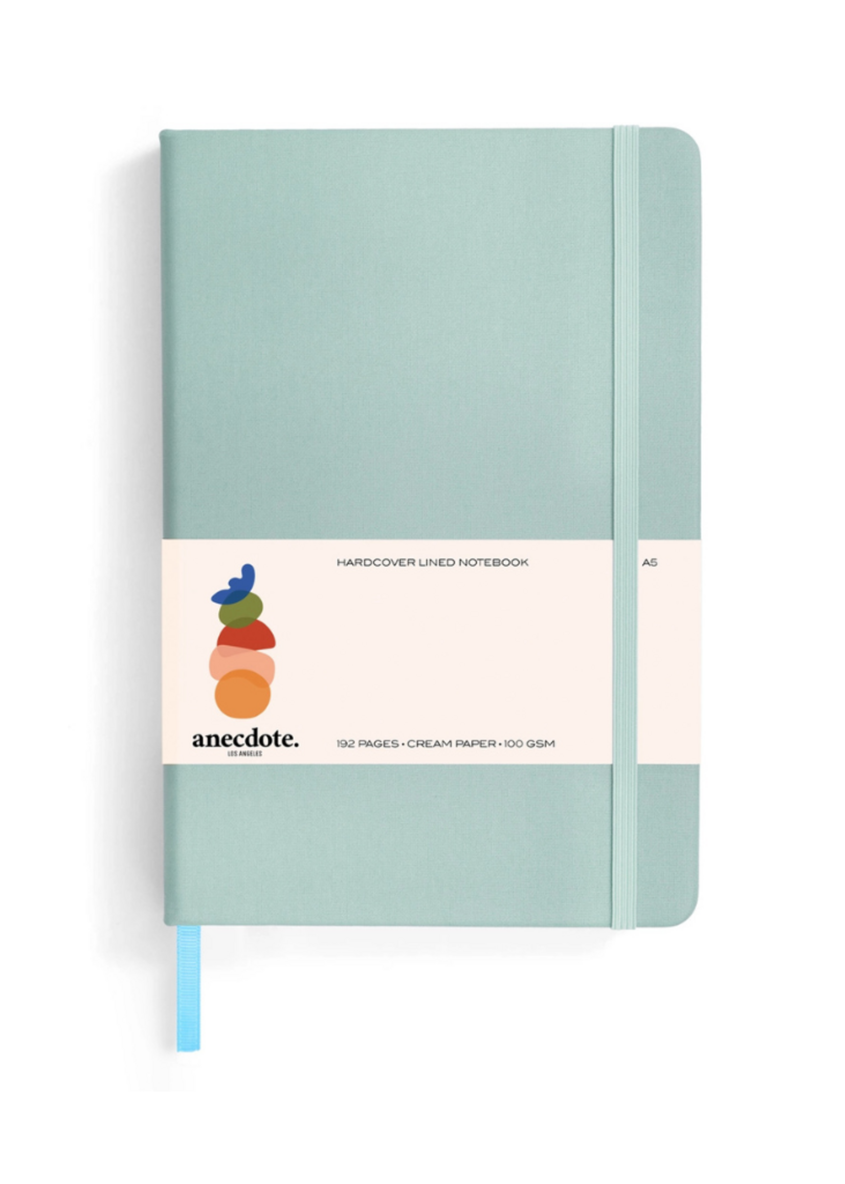 Anecdote Goods -A5 Hardcover Journal | Lined  Dutch Blue