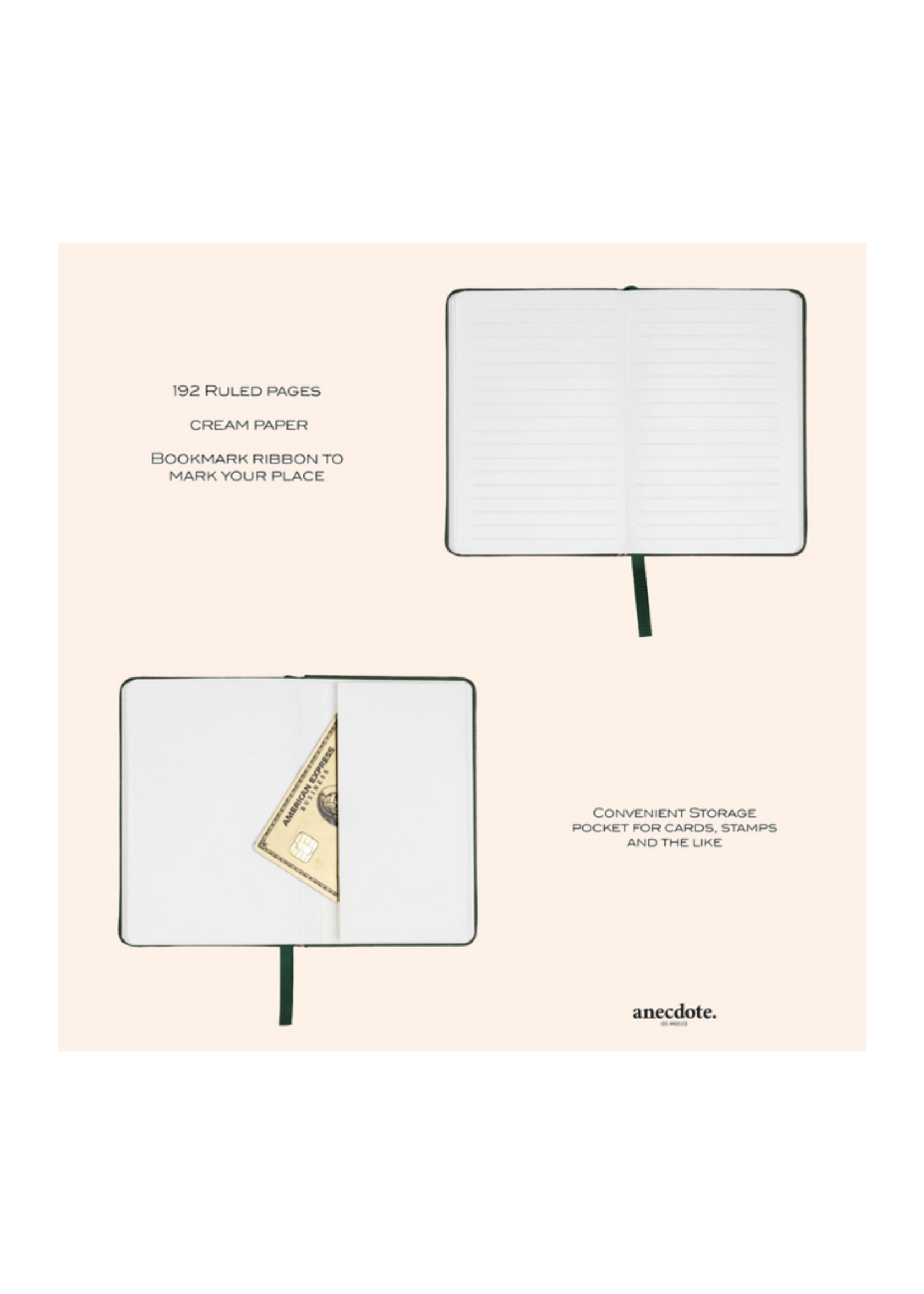 Anecdote Goods - Pocket Notebook  Mustard