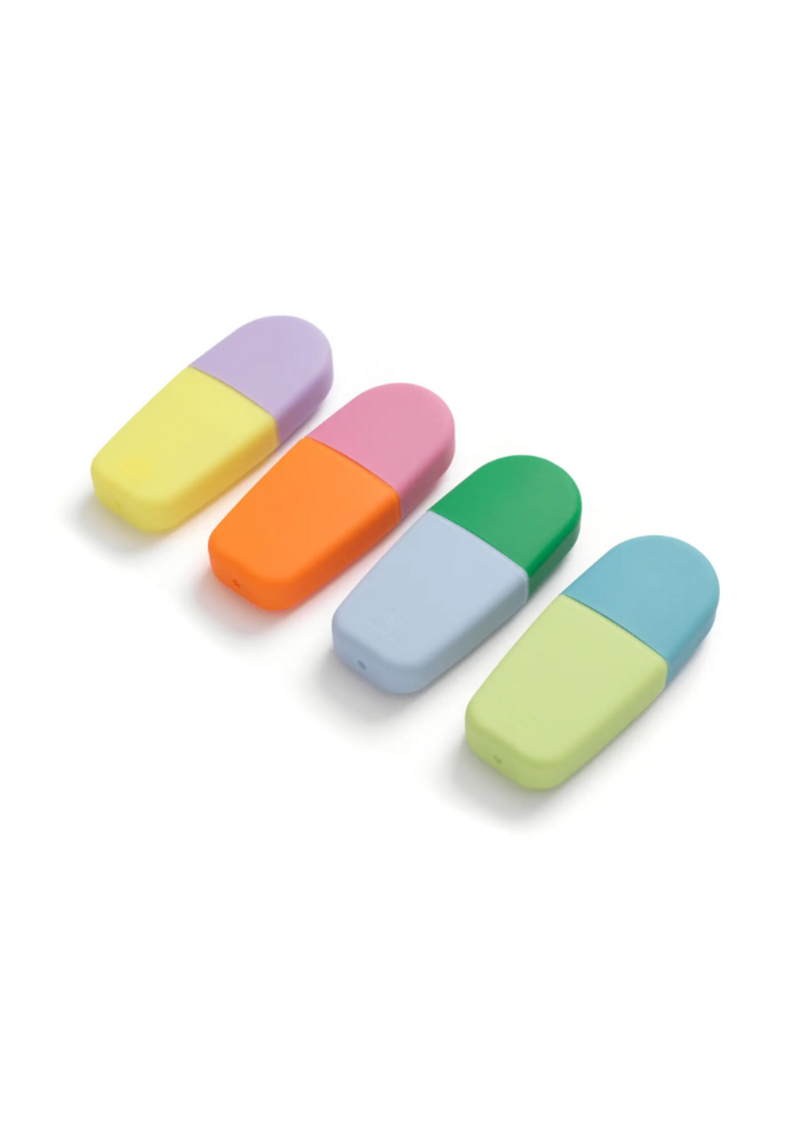 Papier Papier High Energy Bright Ideas Mini Highlighters Set of 4