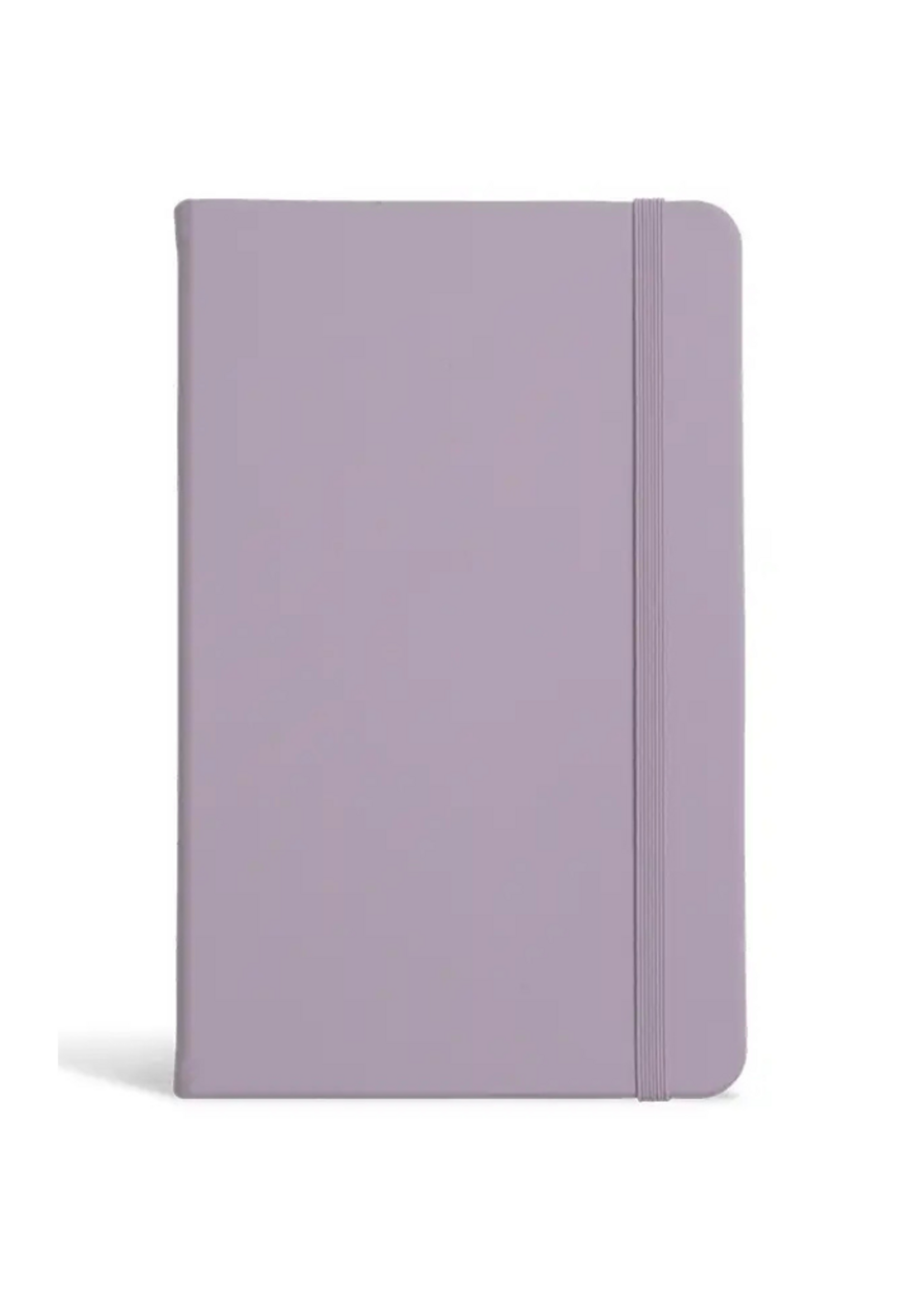 Papier Papier Lined Notebook, Pu Leather, Hardcover - Everyday, Lilac