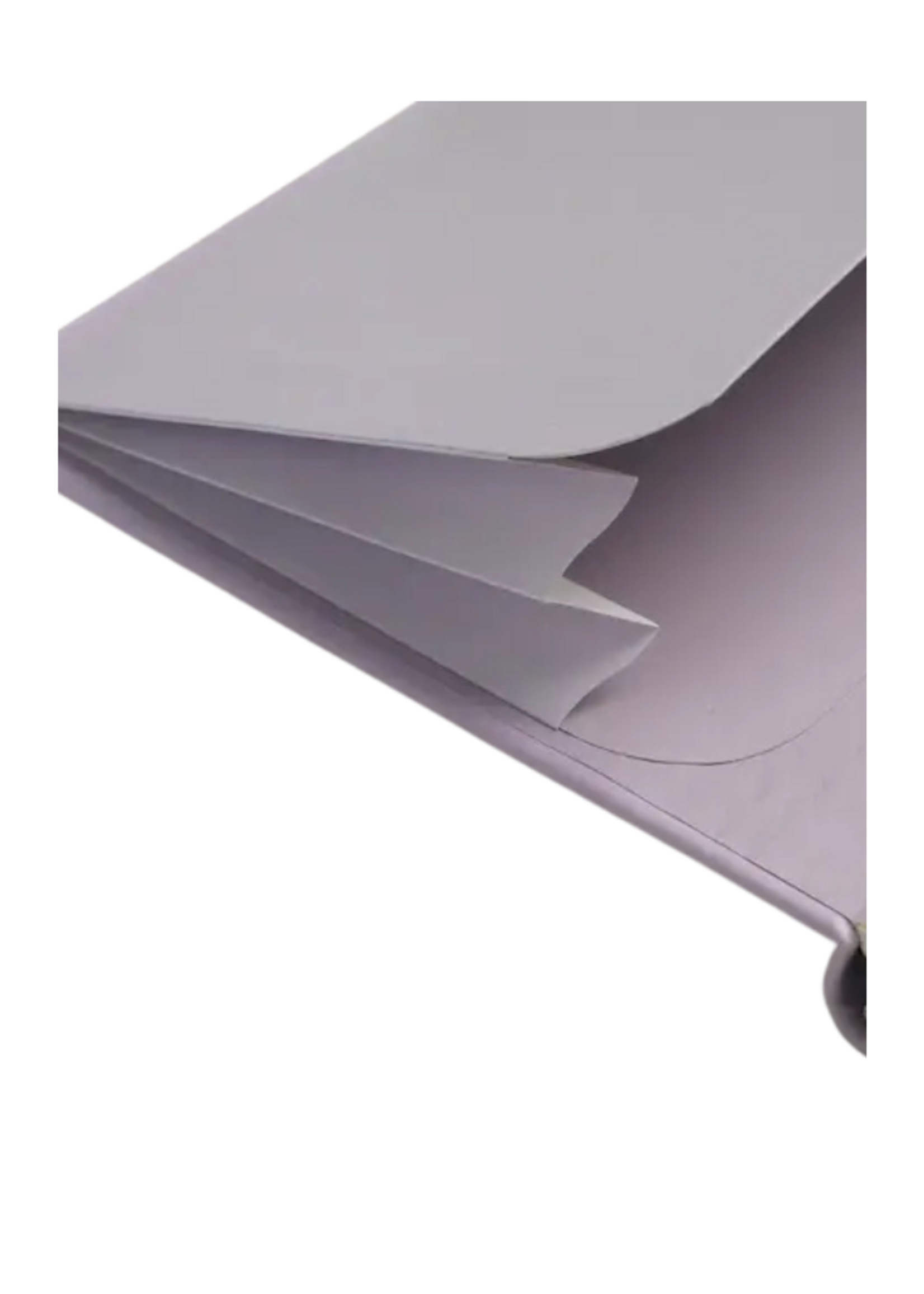 Papier Papier Lined Notebook, Pu Leather, Hardcover - Everyday, Lilac