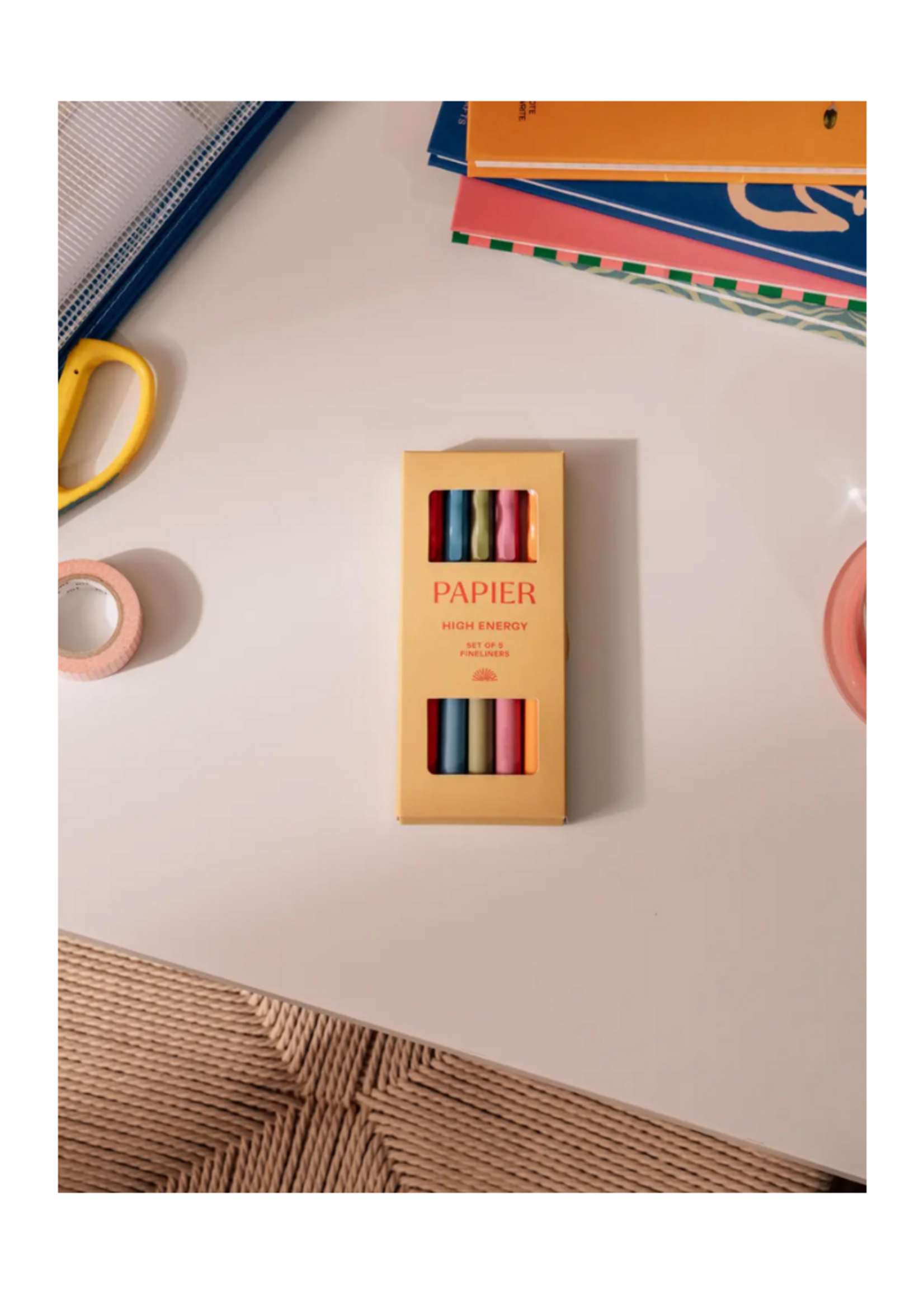 Papier Papier Fineliners Set of 5 - High Energy