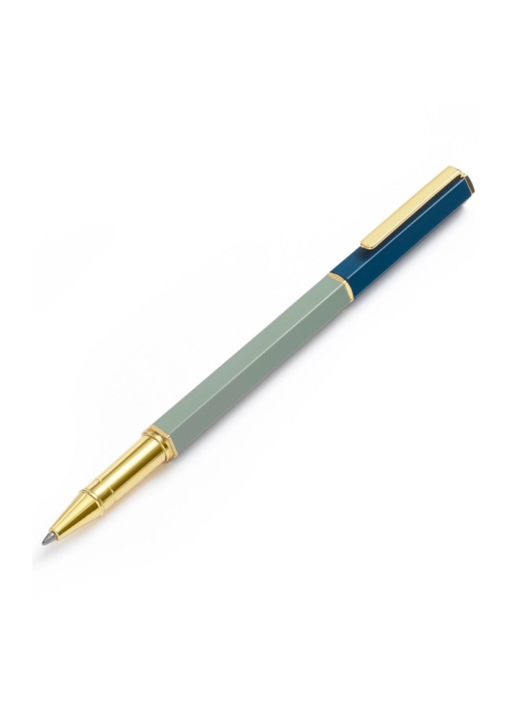 Papier Papier Classic Rollerball Pen with Pen Clip l Blue
