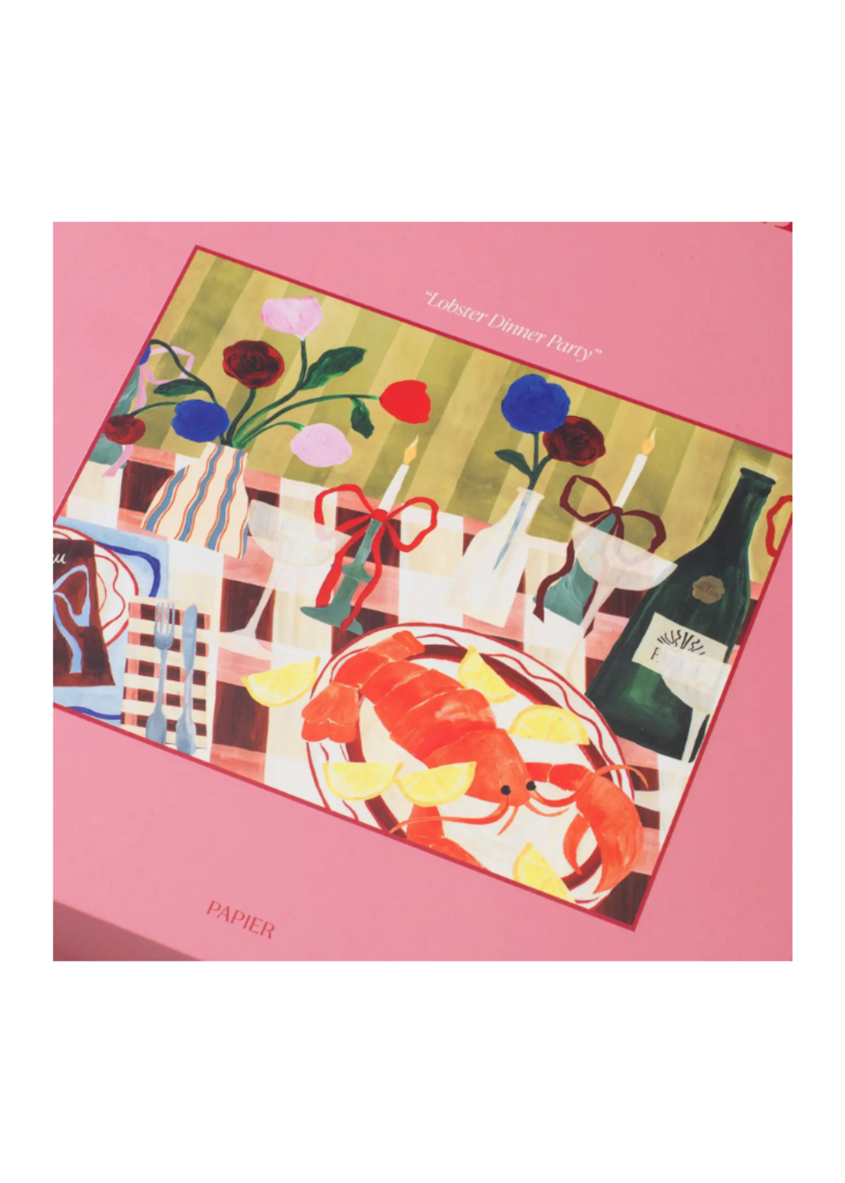 Papier Papier 1000 Piece Puzzle - Lobster Theme
