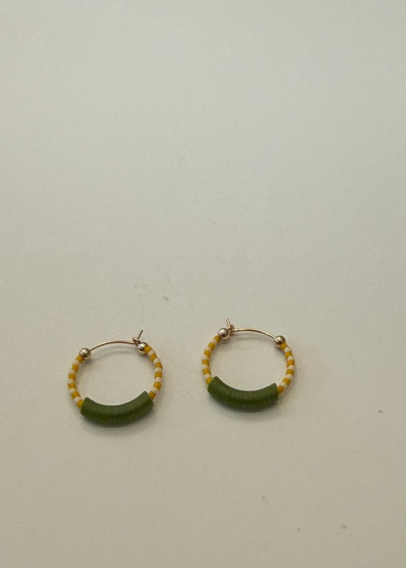 Suga Jewelry Suga Jewelry no.78 Earrings l Green