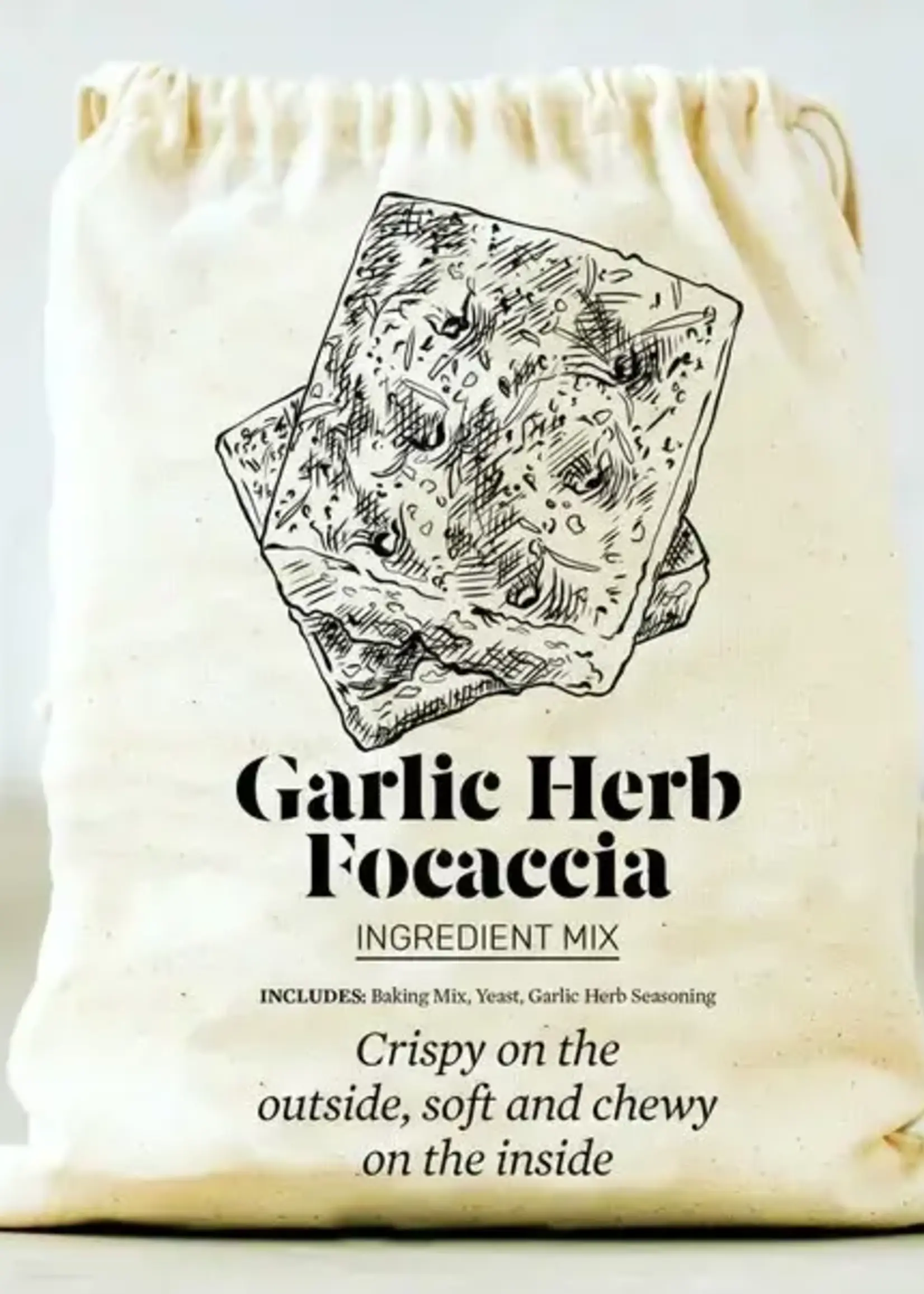 Farm Steady FarmSteady Garlic Herb Focaccia Baking Mix