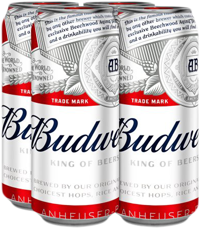 Budweiser 16oz Can