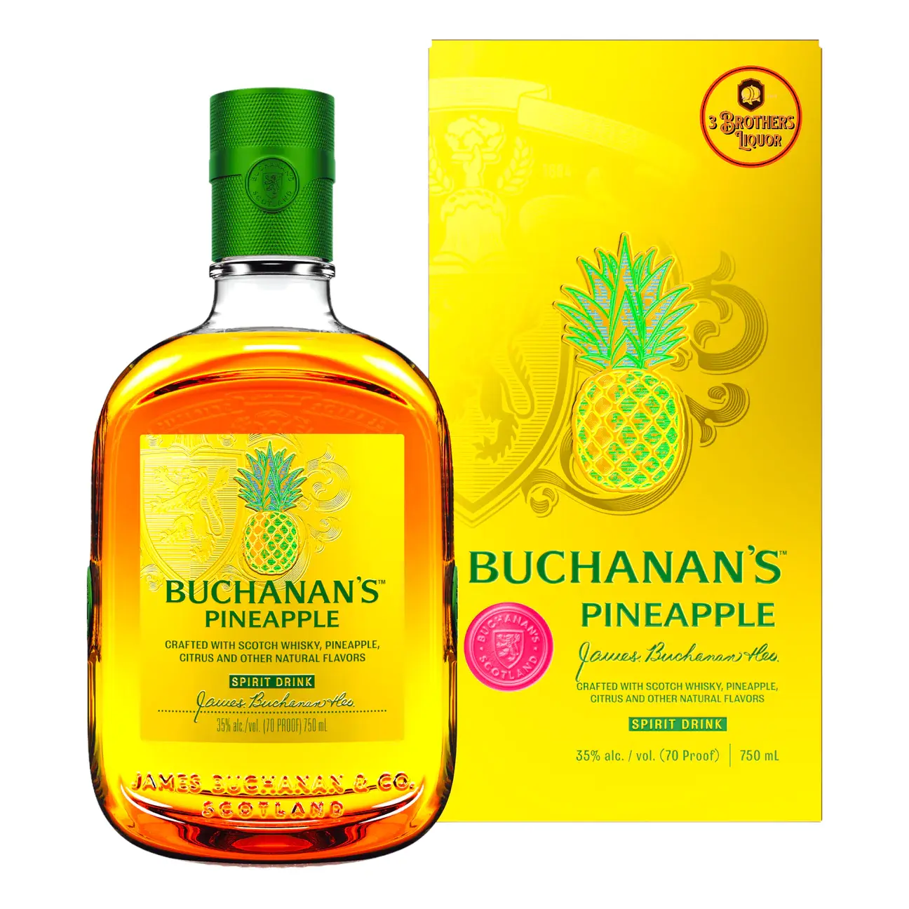 Buchanan's Pineapple Scotch Whiskey 750ml