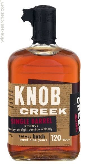 Knob Creek Single Barrel Whiskey 120 Proof 750ml