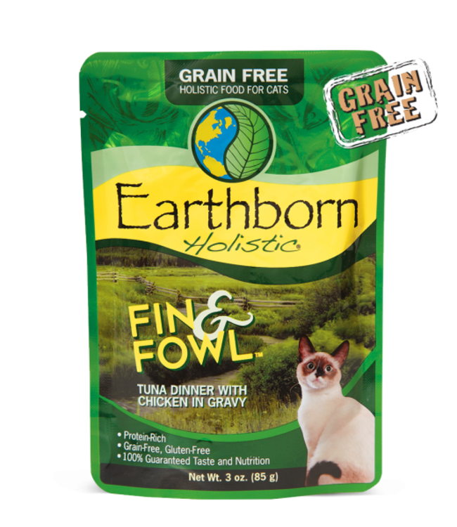 Earthborn Holistic® Earthborn Holistic® Fin & Fowl™ Tuna Dinner with Chicken in Gravy 3oz