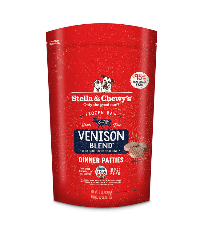 Stella & Chewy's® Stella & Chewy's® Venison Blend Frozen Raw Dinner Patties For Dogs