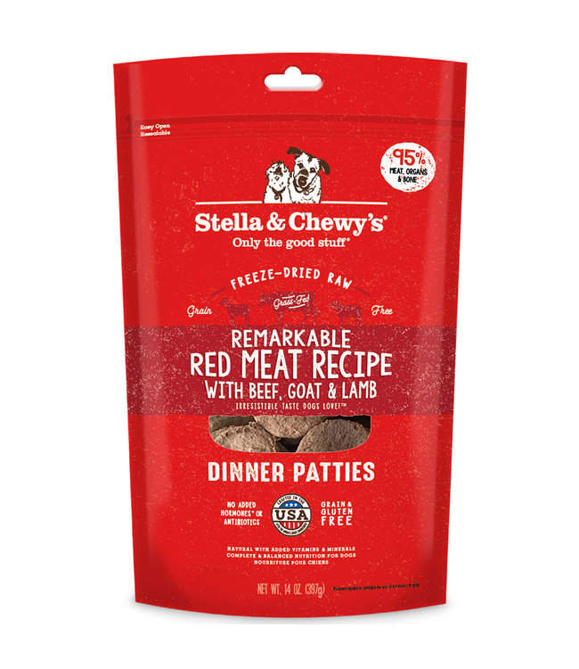 Stella & Chewy's® Stella & Chewy's® Remarkable Red Meat Freeze-Dried Raw Dinner Patties