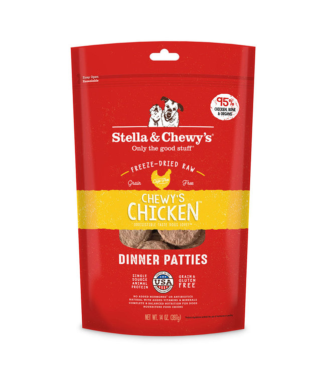 Stella & Chewy's® Stella & Chewy's® Chewy’s Chicken Freeze-Dried Raw Dinner Patties