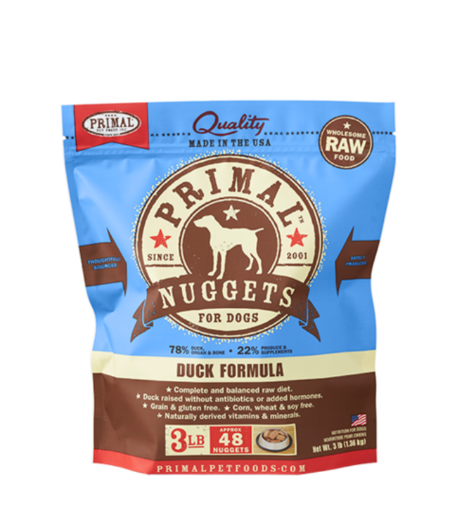 Primal Pet Foods Primal Raw Frozen Canine Duck Formula