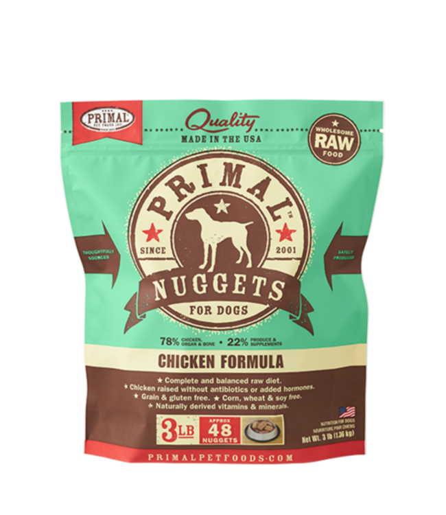 Primal Pet Foods Primal Raw Frozen Canine Chicken Formula