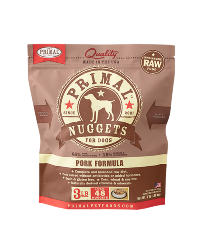 Primal Pet Foods Primal Raw Frozen Canine Pork Formula