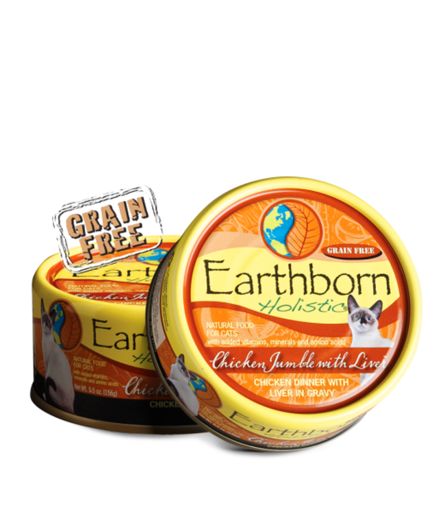 Earthborn Holistic® Earthborn Holistic® Chicken Jumble with Liver™ Chicken Dinner with Liver in Gravy 5.5oz