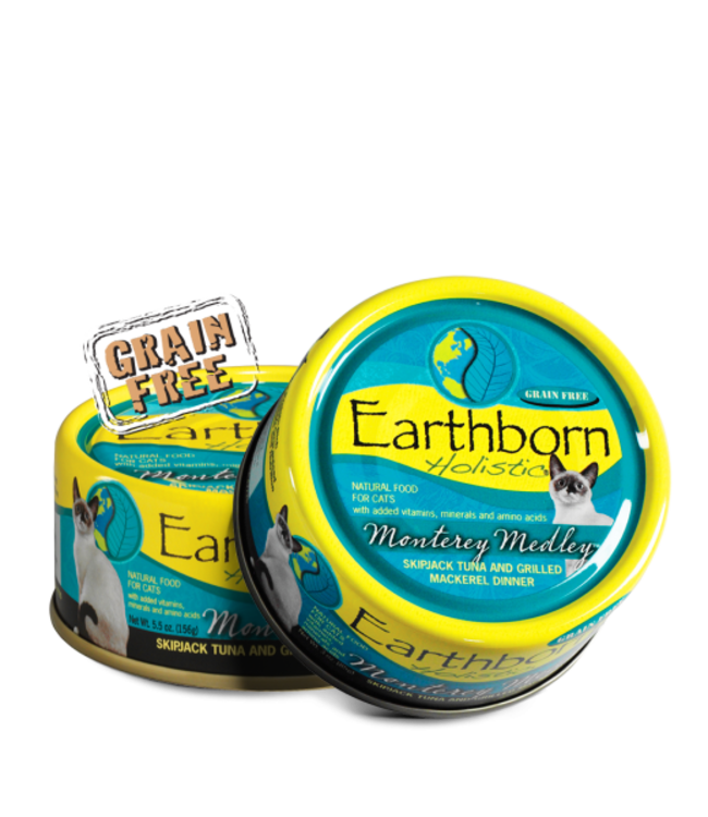 Earthborn Holistic® Earthborn Holistic® Monterey Medley™ Skipjack Tuna and Grilled Mackerel Dinner in Gravy 5.5oz