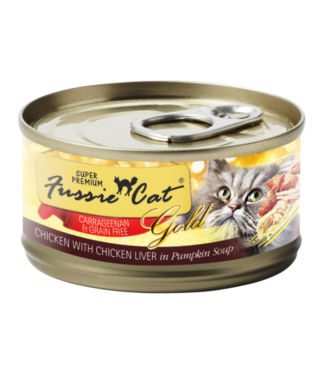 Fussie Cat Fussie Cat® Chicken & Chicken Liver In Pumpkin Soup 2.82 oz