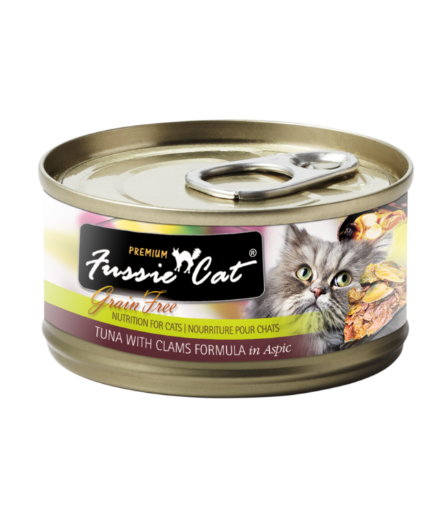 Fussie Cat Fussie Cat® Tuna With Clams Formula In Aspic 2.82 oz