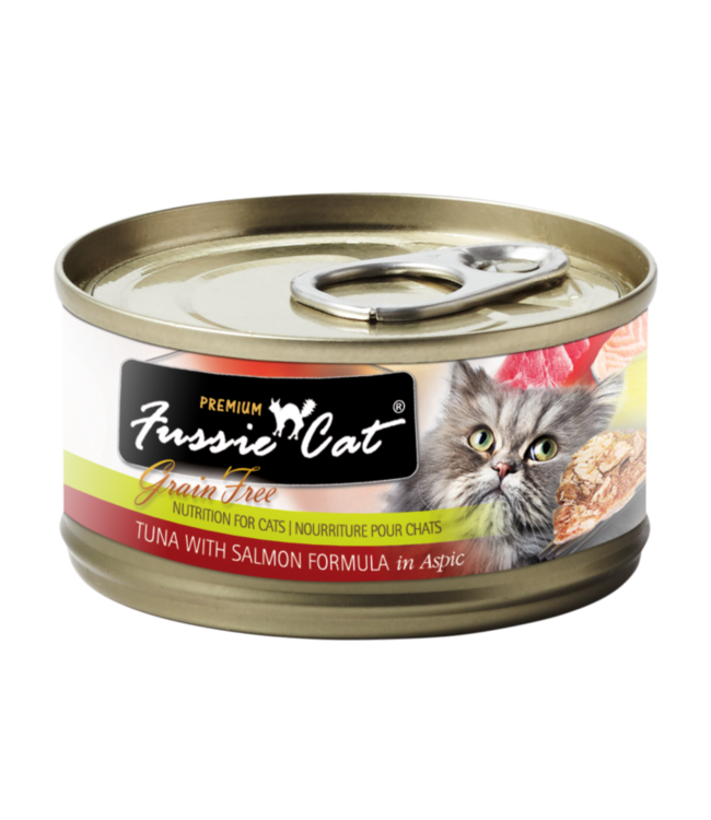 Fussie Cat Fussie Cat Tuna With Salmon Formula In Aspic 2.82 oz