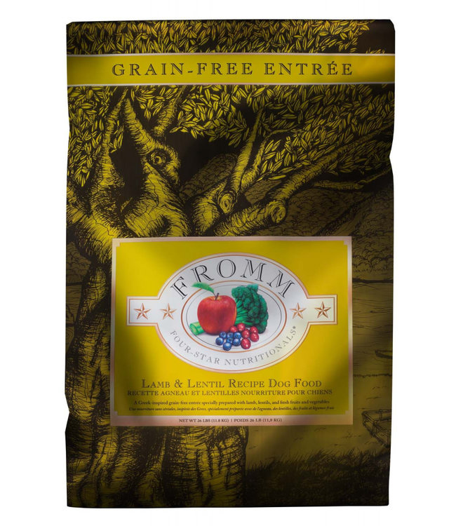 Fromm Family Foods Fromm 4 Star Grain Free Lamb & Lentil