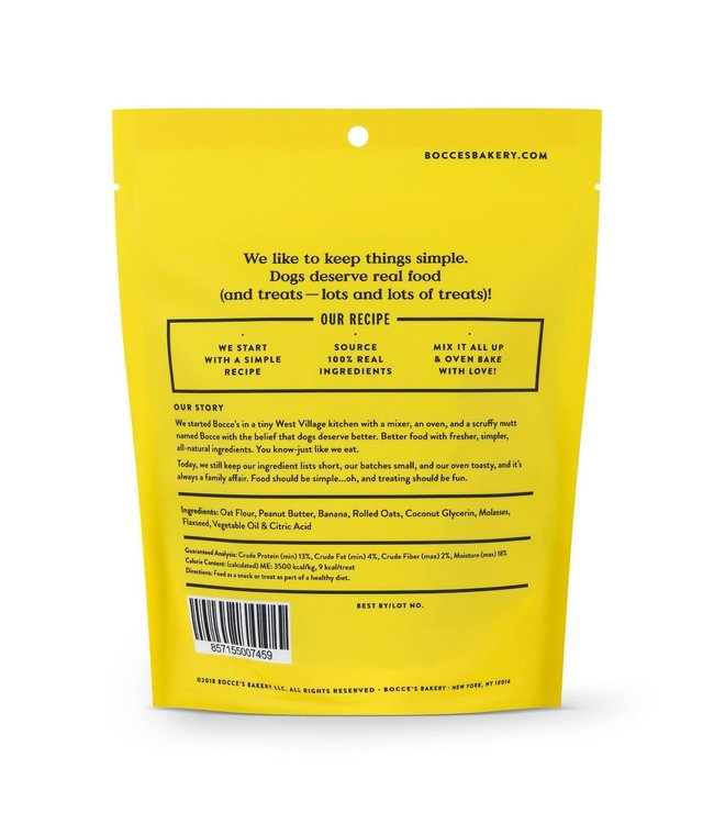 Bocce's Bakery Bocce Soft Chew PB & Banana 6oz