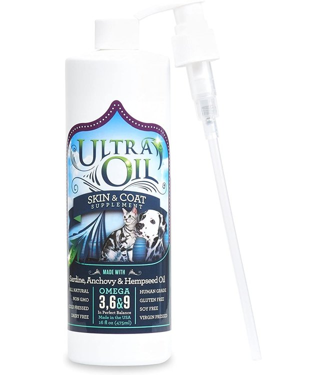 Ultra Oil Skin & Coat Supplement for Dogs & Cats