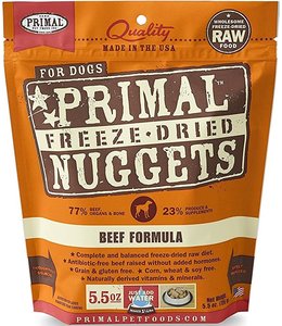 Primal Pet Foods Primal Raw Freeze-Dried Beef Nuggets