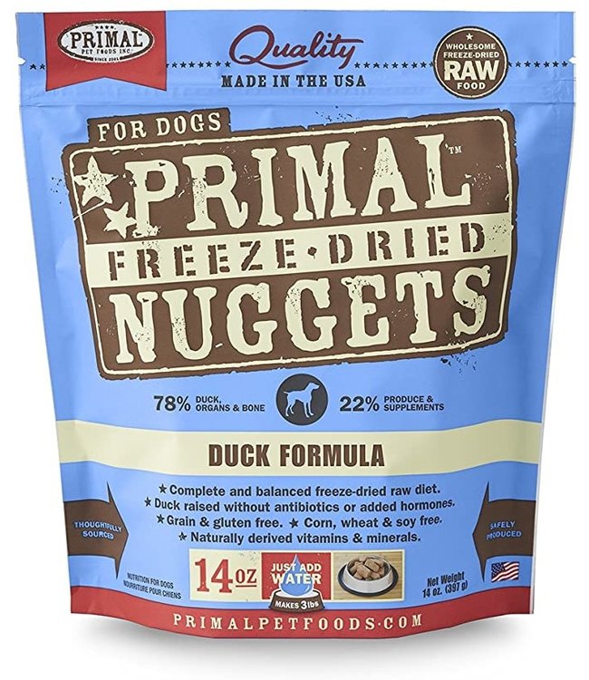 Primal Pet Foods Primal Raw Freeze-Dried Duck Nuggets