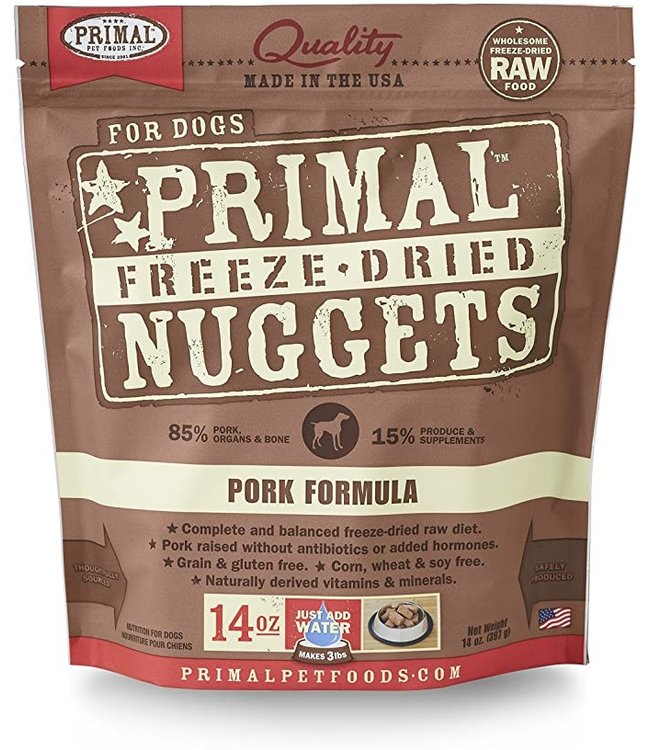 Primal Pet Foods Primal Raw Freeze-Dried Pork Nuggets