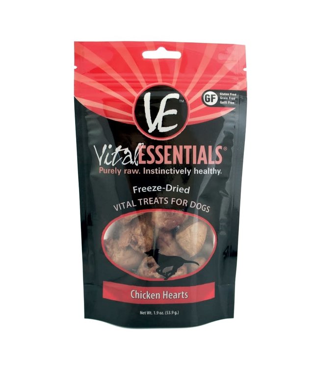 Vital Essentials® Vital Essentials® Freeze-Dried Chicken Hearts 1.9 oz