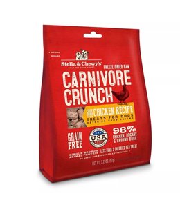 Stella & Chewy's® Stella & Chewy's® Freeze Dried Raw Grain Free Carnivore Crunch Chicken Recipe Dog Treats 3.25 Oz