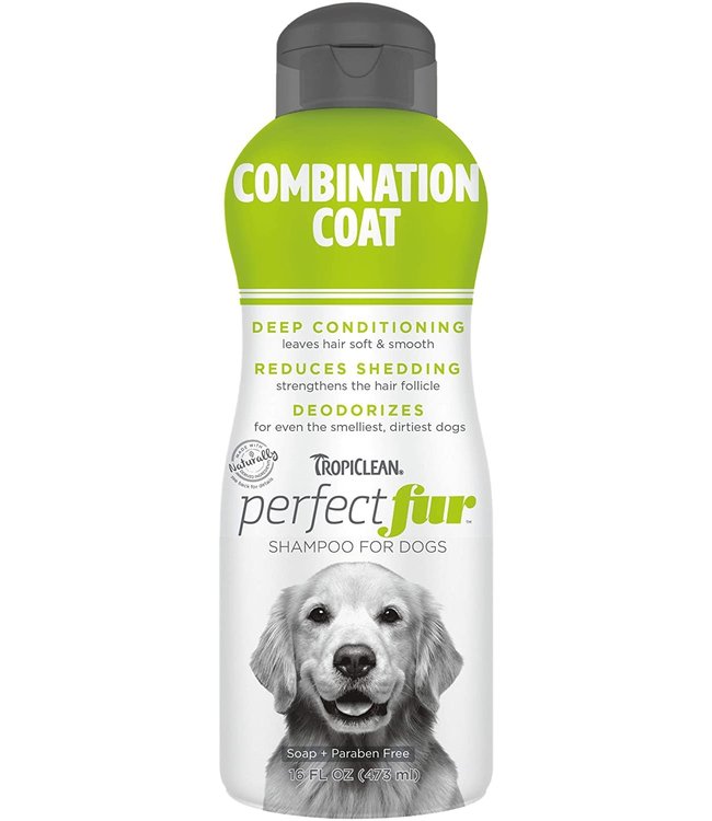 Tropiclean TropiClean PerfectFur™ Combination Coat Shampoo for Dogs, 16oz