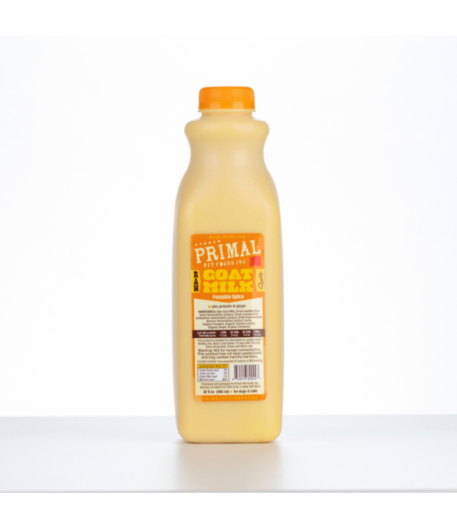 Primal Pet Foods Primal™ Raw Goat Milk Pumpkin Spice for Cat & Dog 32 Oz