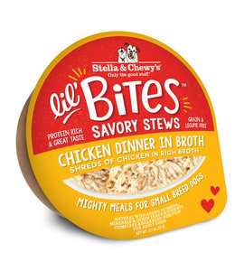 Stella & Chewy's® Stella & Chewy's® Lil Bites Stew Chicken in Broth 2.7 oz