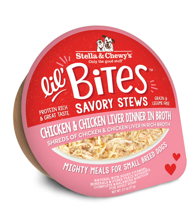 Stella & Chewy's® Stella & Chewy's® Lil Bites Stew Chicken & Liver in Broth 2.7 oz