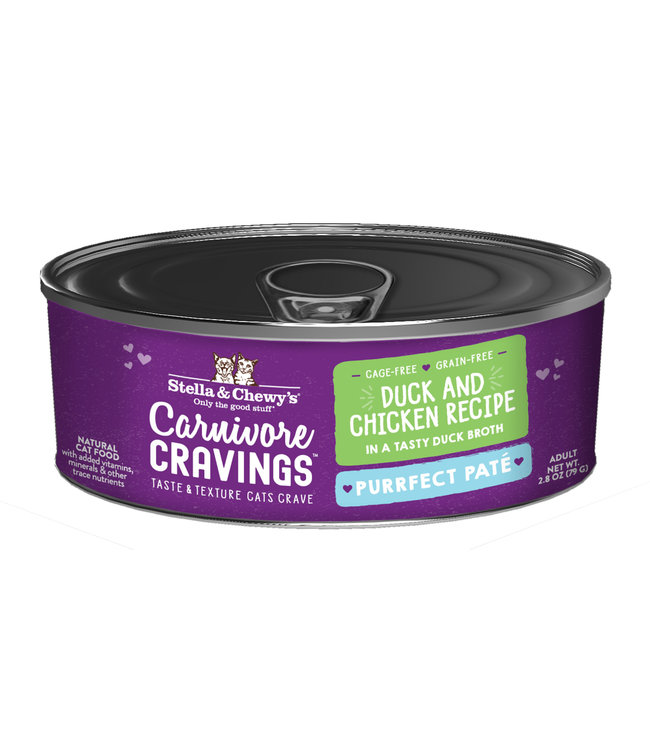 Stella & Chewy's® Stella & Chewy's® Cat Wet Carnivore Cravings Pate Duck & Chicken 2.8 oz