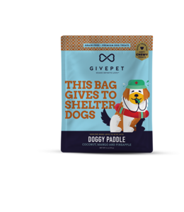 GivePet LLC Givepet Dog Treat Soft Chew Doggy Paddle 6 oz