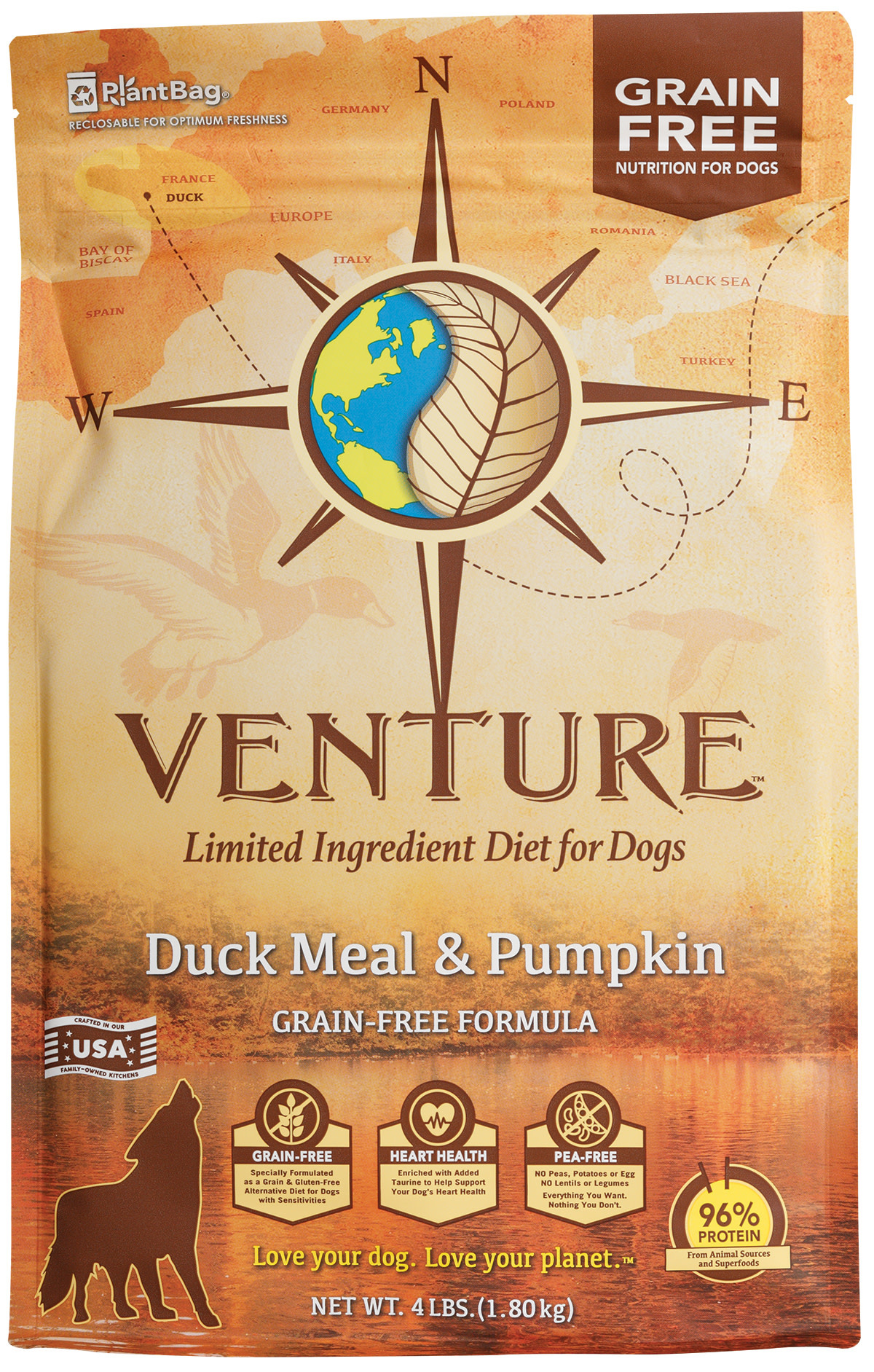 Earthborn Holistic Venture Duck Meal Pumpkin Limited Ingredient Gr earthborn-holistic-venture-duck-meal-pumpkin-limited-ingredient-gr