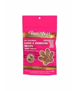 The Real Meat Company Real Meat Lamb & Venison Jerky Treats 4oz