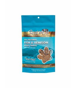 The Real Meat Company Real Meat Fish & Venison Jerky Treats 4oz